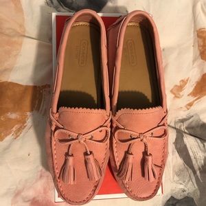 Coach Nadia Nubuck loafers